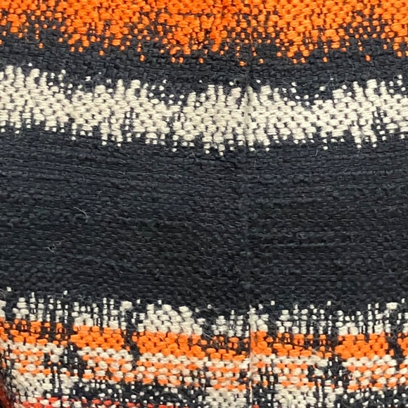 Babette Orange, black and cream, cotton embroidered jacket - Picture 10 of 15